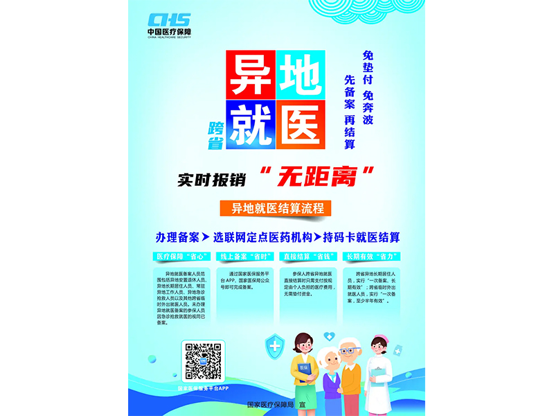 跨省异地就医直接结算政策图解